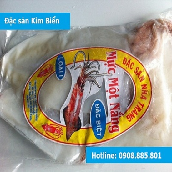 Mực 1 nắng Nha Trang